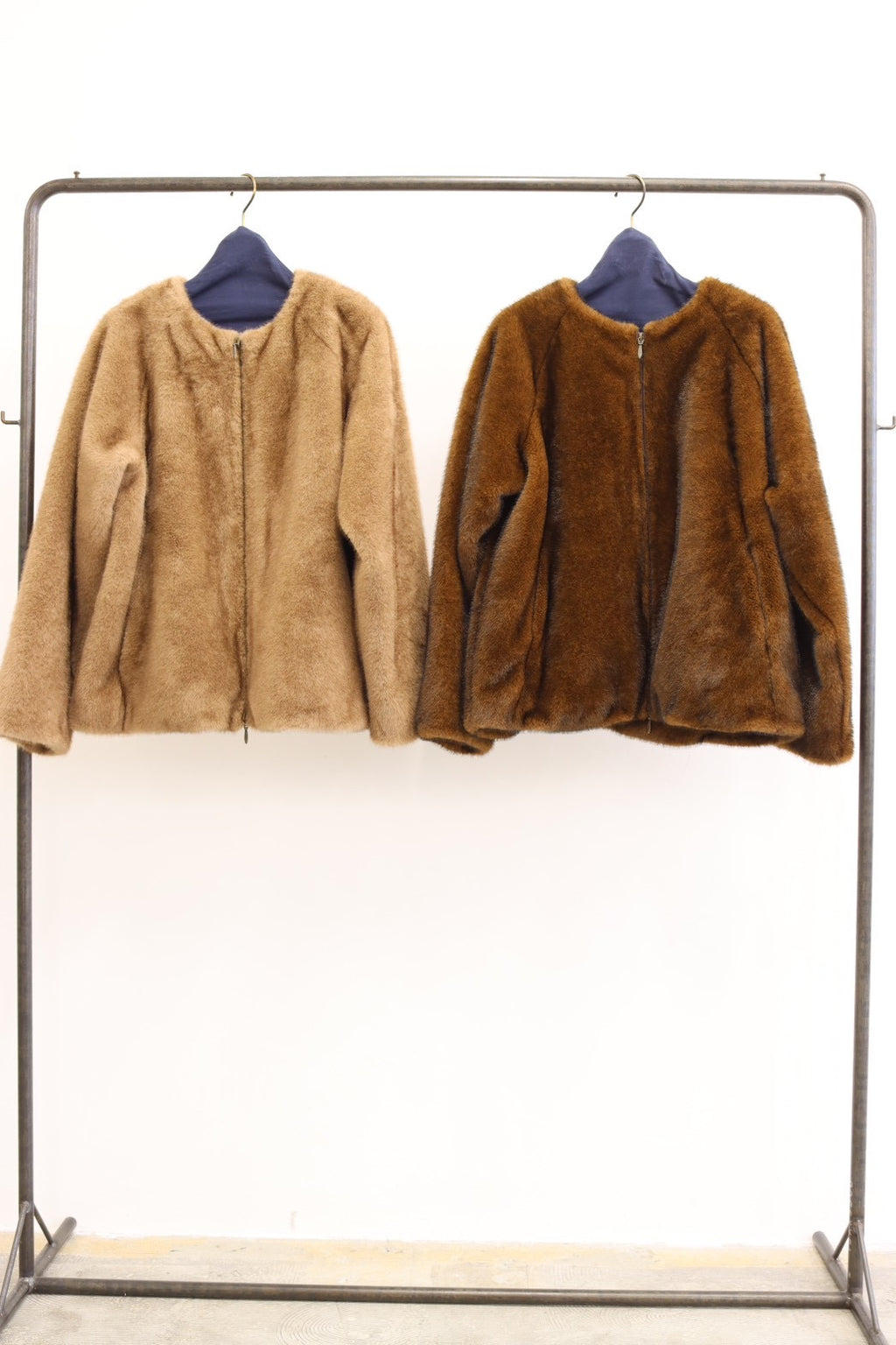 受付終了【予約⚡︎販売】ノーカラーファージップアップブルゾン／#8643805／LE MÉLANGE／2026 AW #1