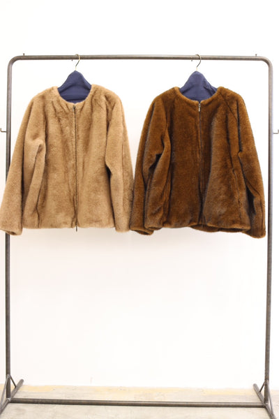 受付終了【予約⚡︎販売】ノーカラーファージップアップブルゾン／#8643805／LE MÉLANGE／2026 AW #1