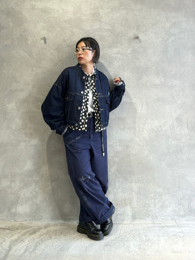 ハート柄パディングベスト／MG JK-26086-A／MARGAUX VINTAGE／2026 AW＃1