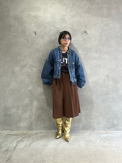 クリアーツイルバミューダパンツ／Anna Kerry