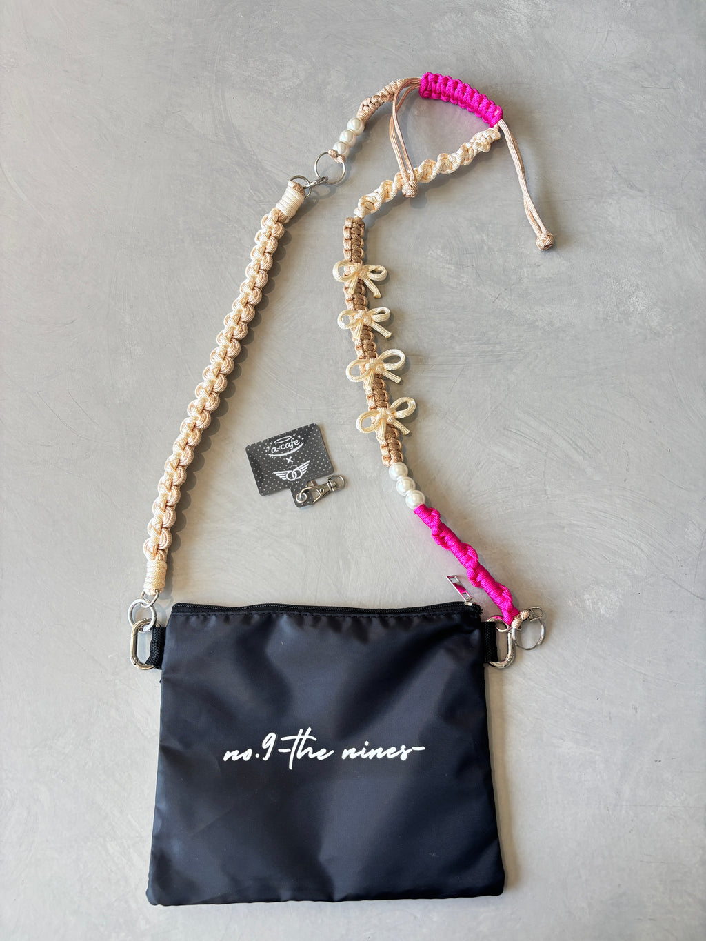 ⭐︎コラボ【予約販売】サコッシュ SET／パラコードショルダー+サコッシュ／受注生産