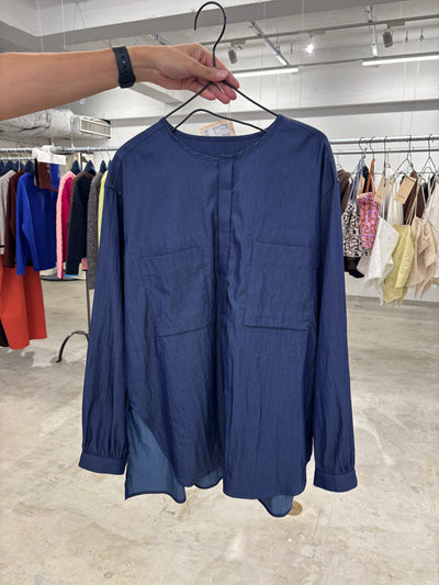 受付終了【予約⚡︎販売】ノーカラープルオーバーシャツ／8653203／LE MÉLANGE／2026 AW #2