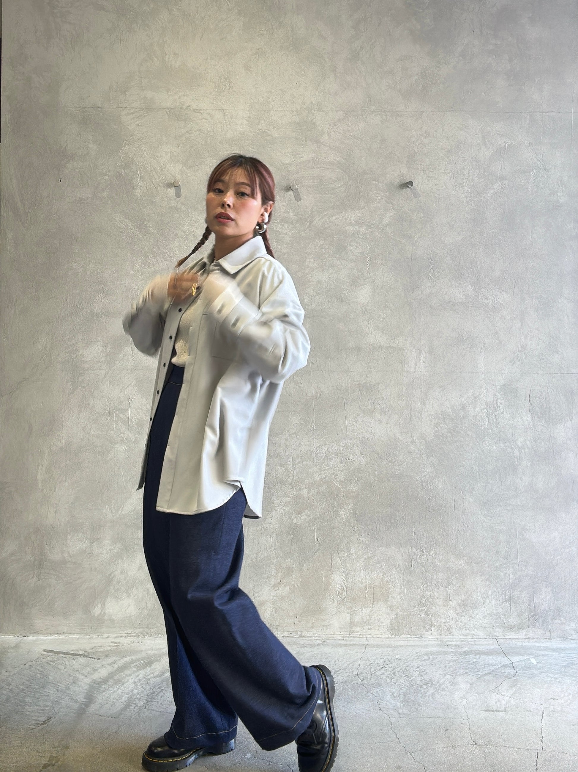 ★ダブルカフスシャツ／Dignite collier