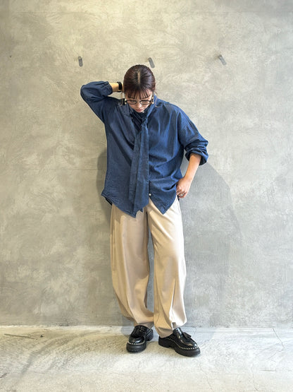 【再入荷】カフタックパンツ／Anna Kerry