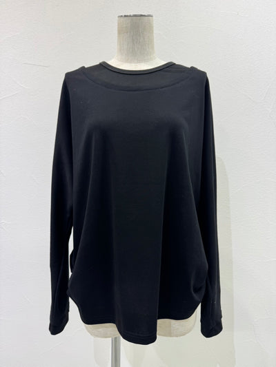 【予約⚡︎販売】レイヤーネックドルマンTOPS／604485／CYAN tokyo／2026 AW#1