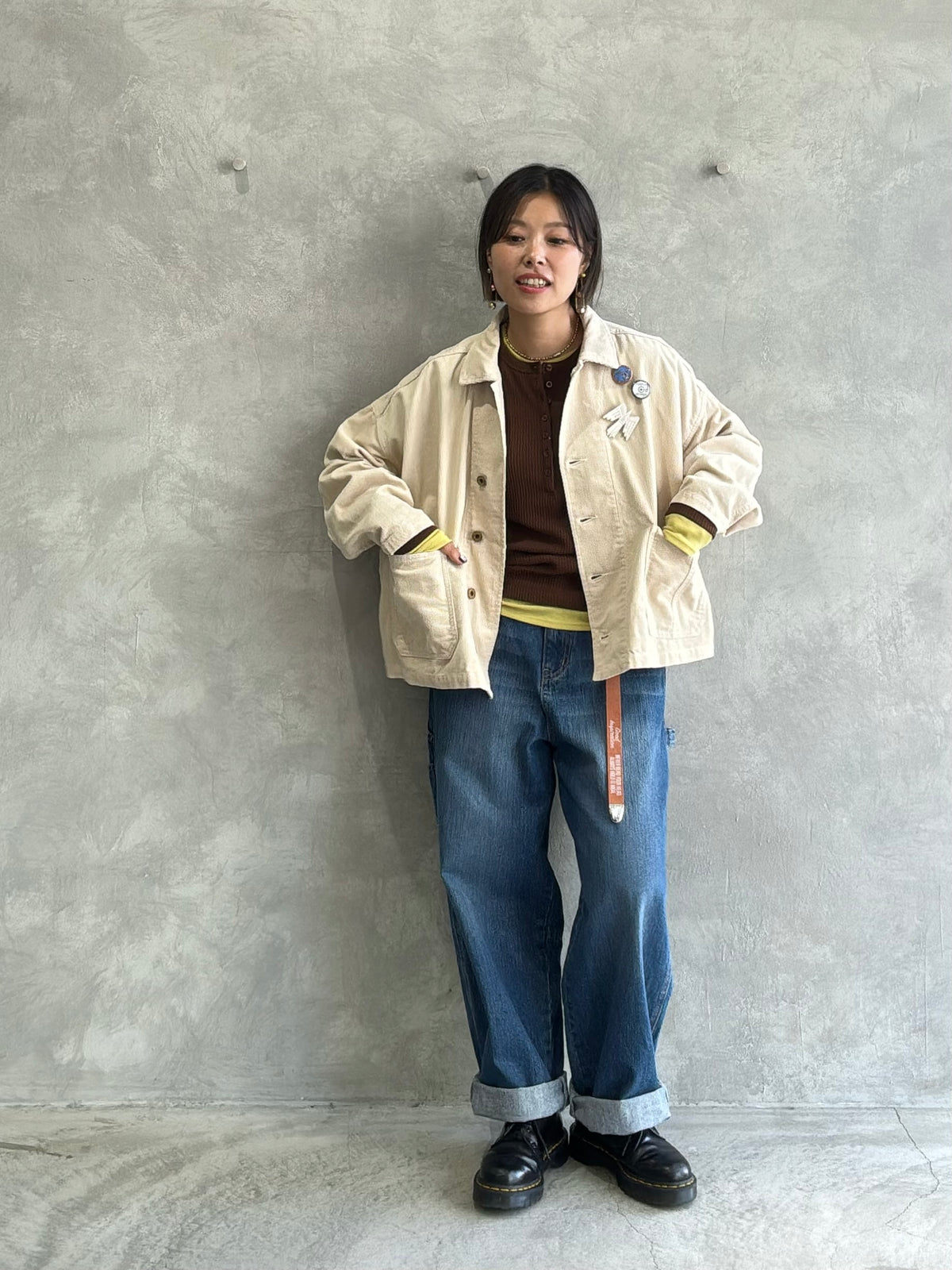 コットンコーデュロイカバーオール／#8643803／LE MÉLANGE／2026 AW #1