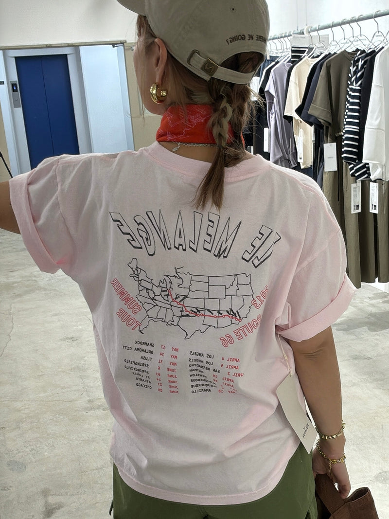 ツアーTシャツ／8621006／LE MÉLANGE
