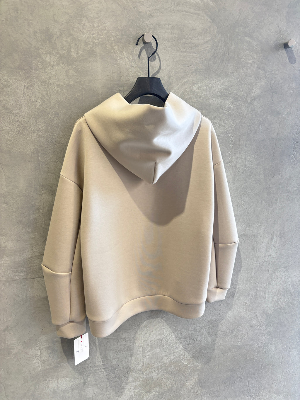 【再入荷】ボンディング「9」刺繍パーカー／Dignite collier