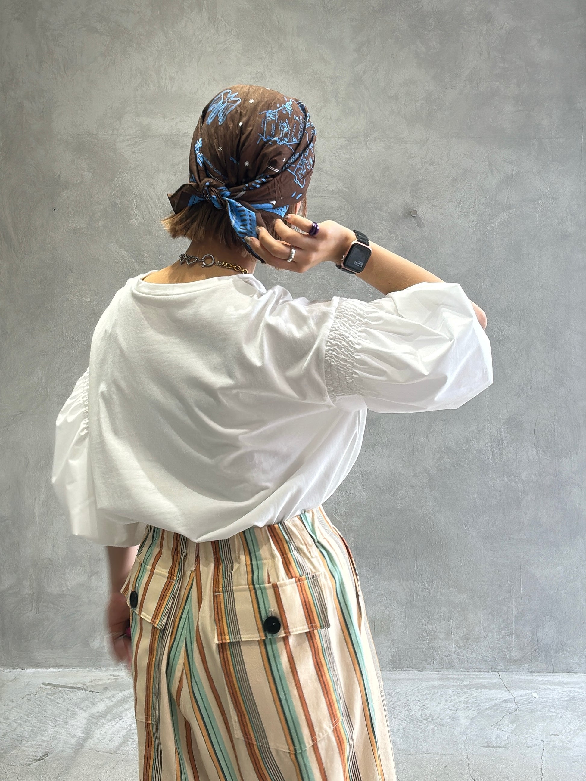 パフスリーブ⚡︎デザイントップス