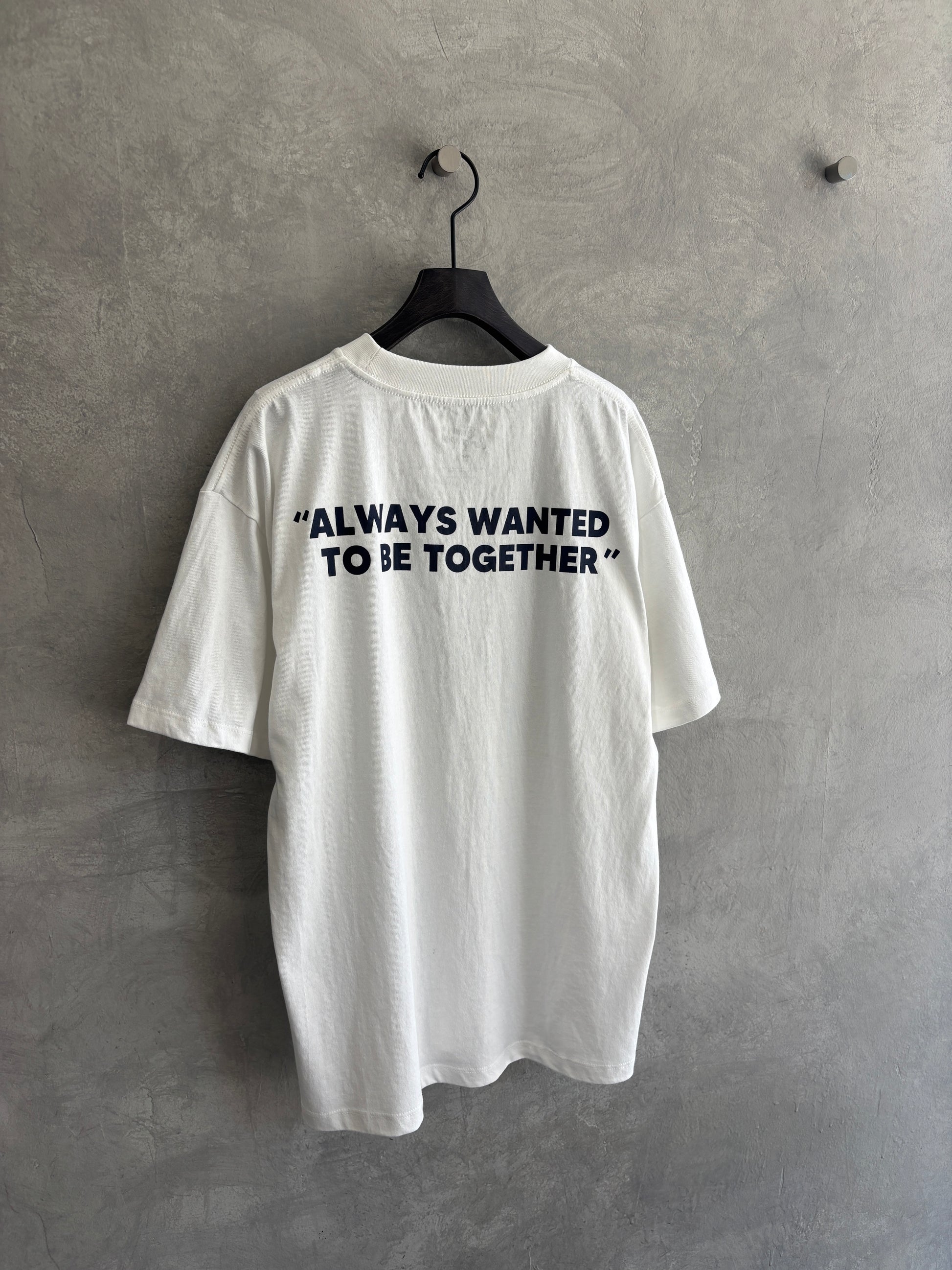 【予約販売】men'sサイズ／"g"フロッキープリントTシャツ／ING