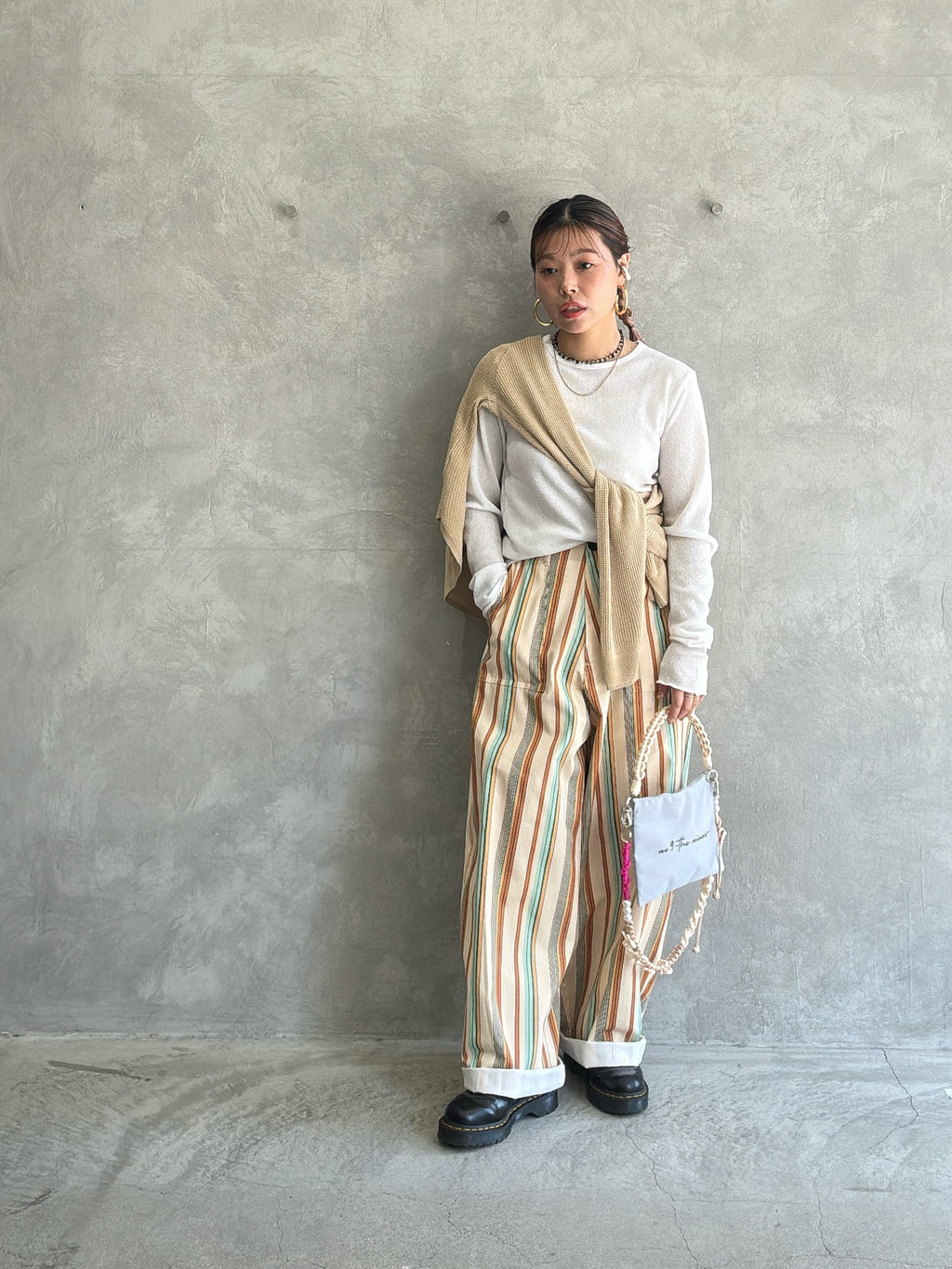 マルチストライプパンツ／PT-26047-S／MARGAUX VINTAGE／