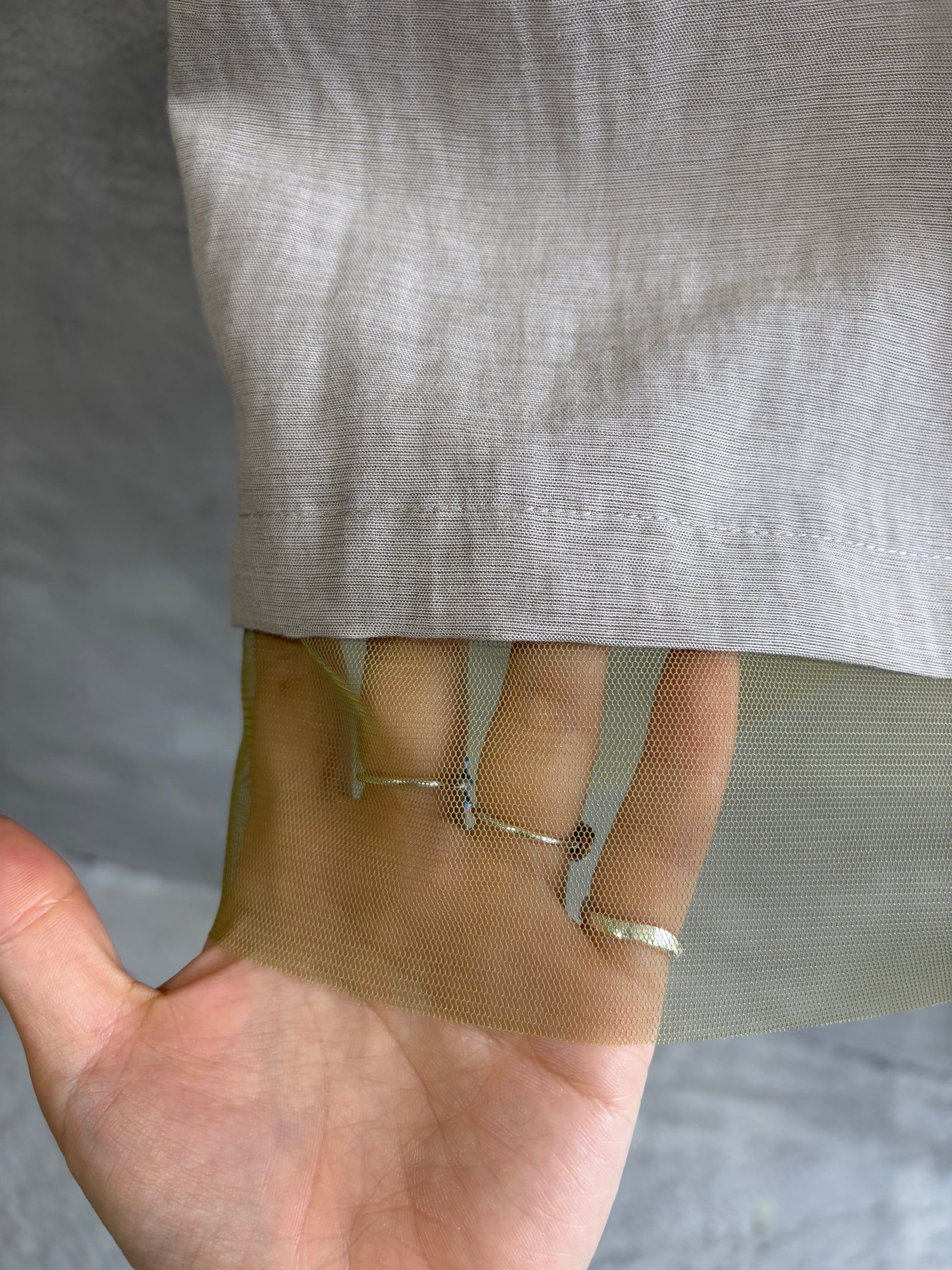 メッシュドッキングブラウス／MARECHAL TERRE