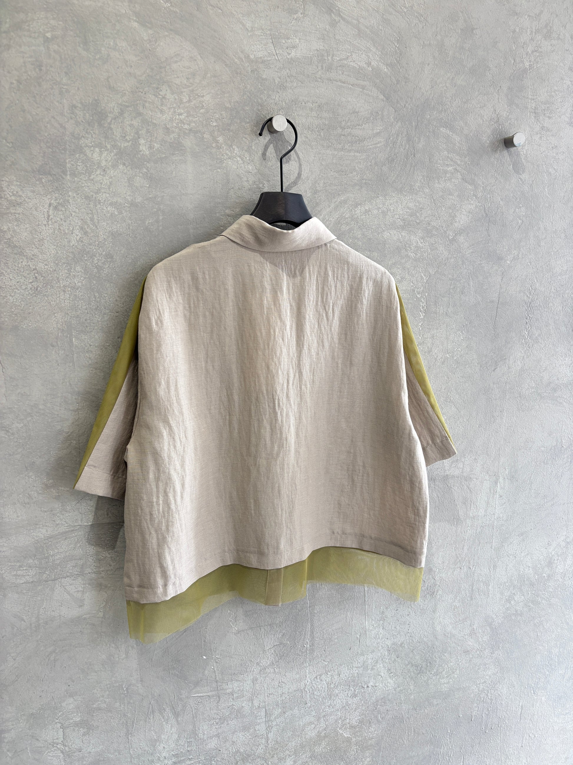 メッシュドッキングブラウス／MARECHAL TERRE