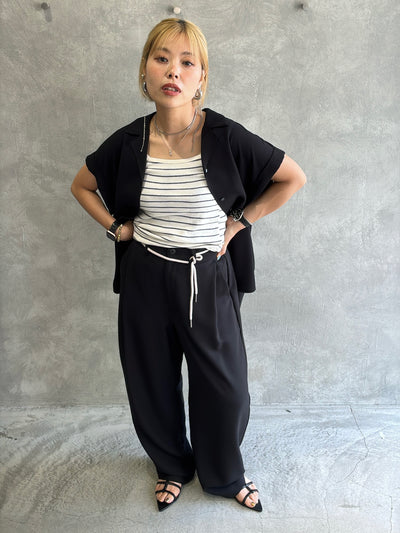 タックバルーンパンツ／ANNA KERRY