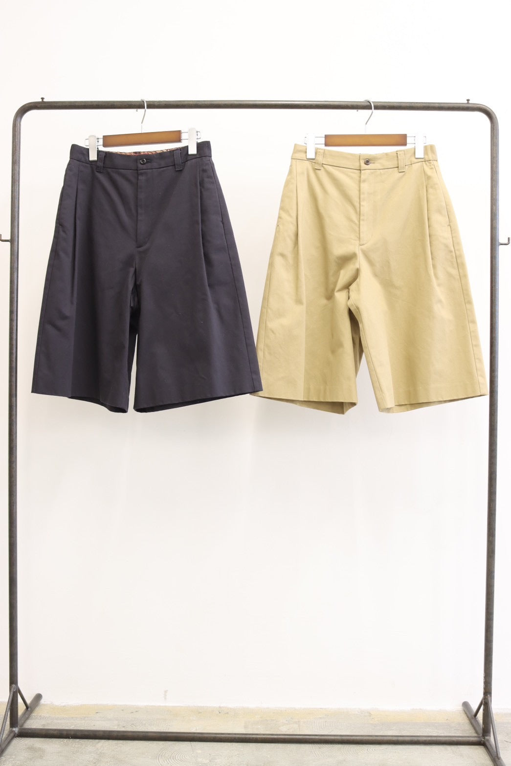 【予約⚡︎販売】コットンツイルハーフパンツ／#8643502／LE MÉLANGE／2026 AW #1