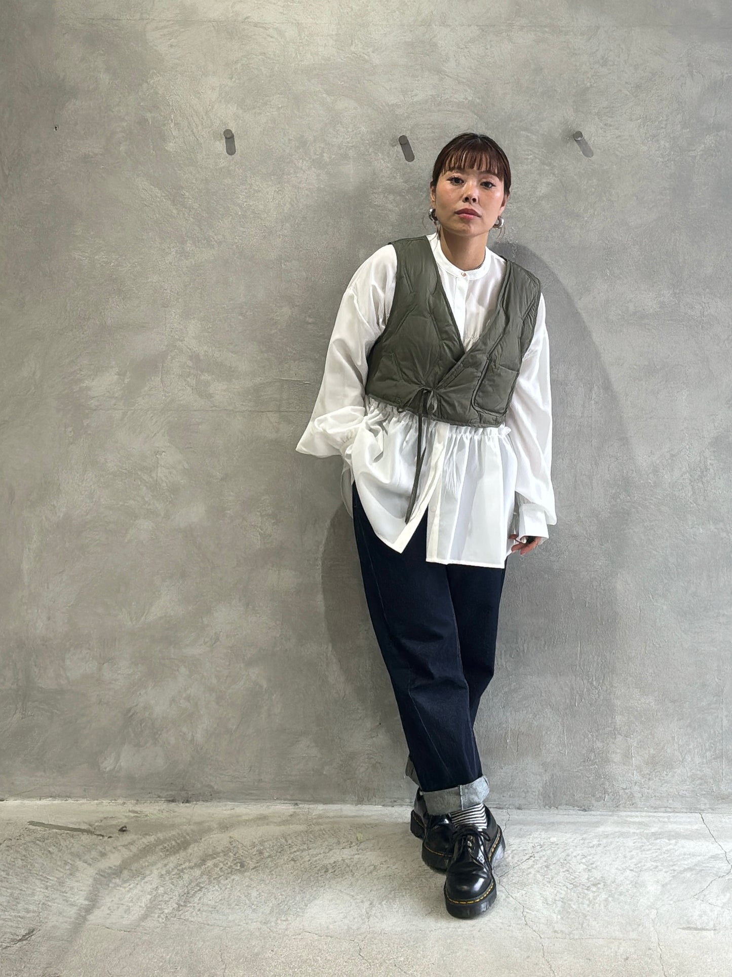 キルティングジレ／Dignite collier