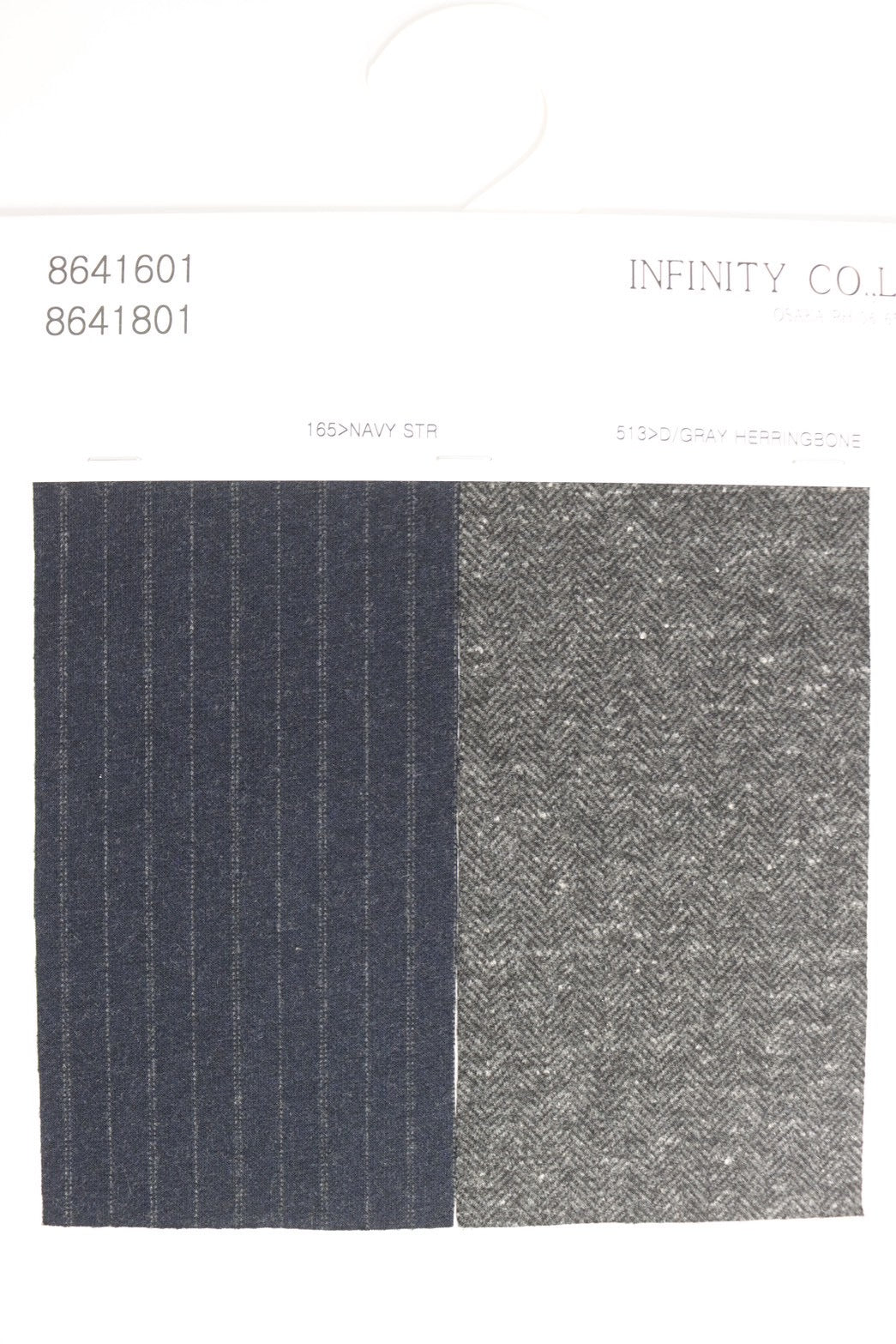 【予約⚡︎販売】ニードルパンチジャケット（ストライプ／ヘリンボーン）／#8641801／LE MÉLANGE／2026 AW #1