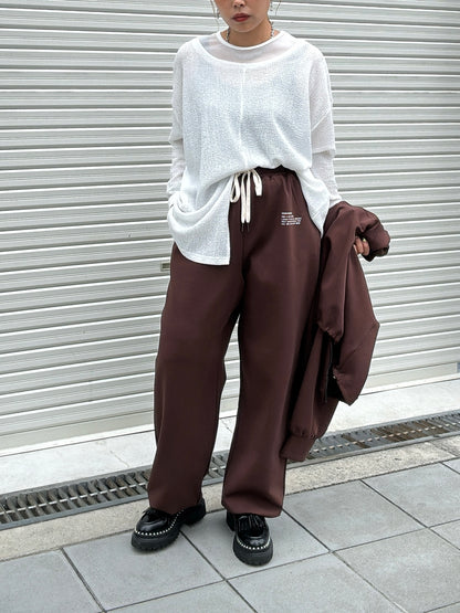 トラックパンツ／Anna Kerry