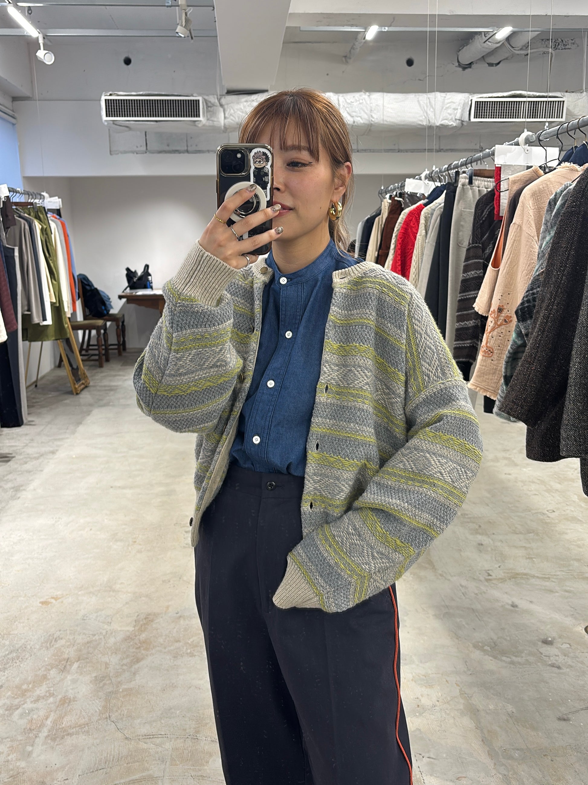 受付終了【予約⚡︎販売】ジャガードニットカーディガン／#8642001／LE MÉLANGE／2026 AW #1