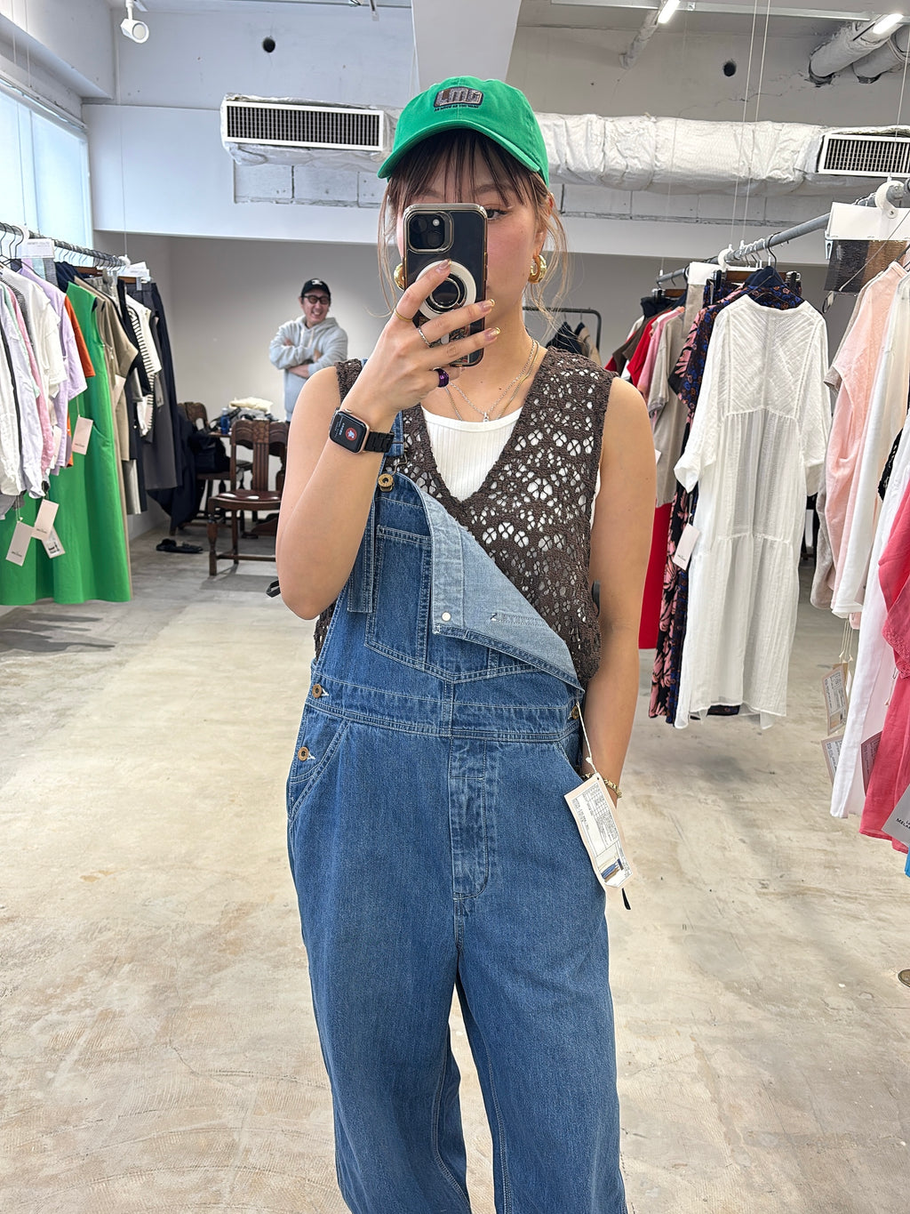 受付終了【予約販売】バックスクエアタンクトップ／8621001／LE MÉLANGE／2026 SS#2