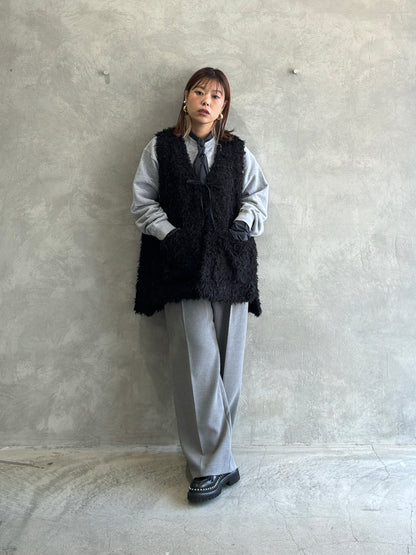 ディープタックパンツ／LE MÉLANGE