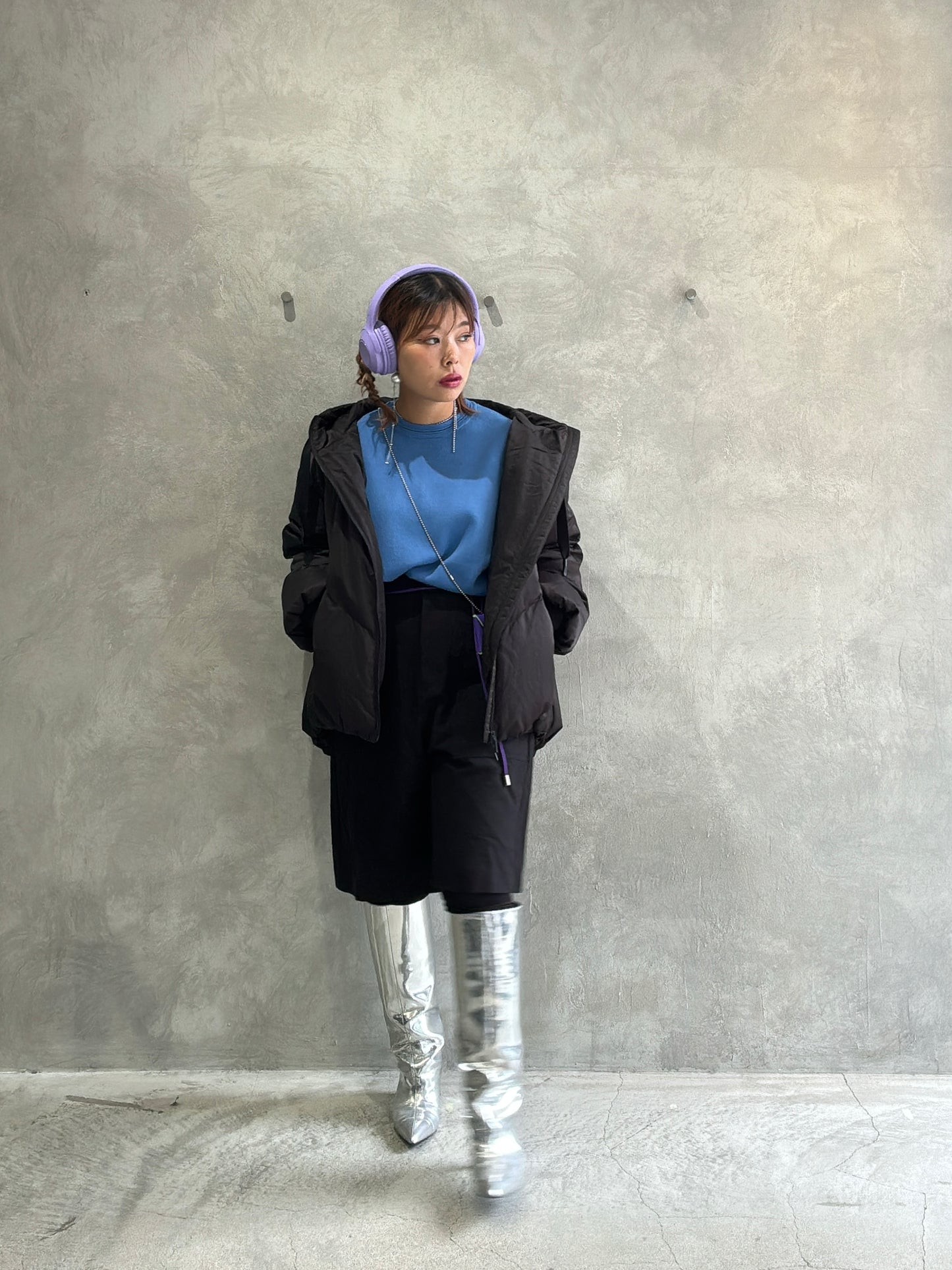 コクーンダウンジャケット／ayane