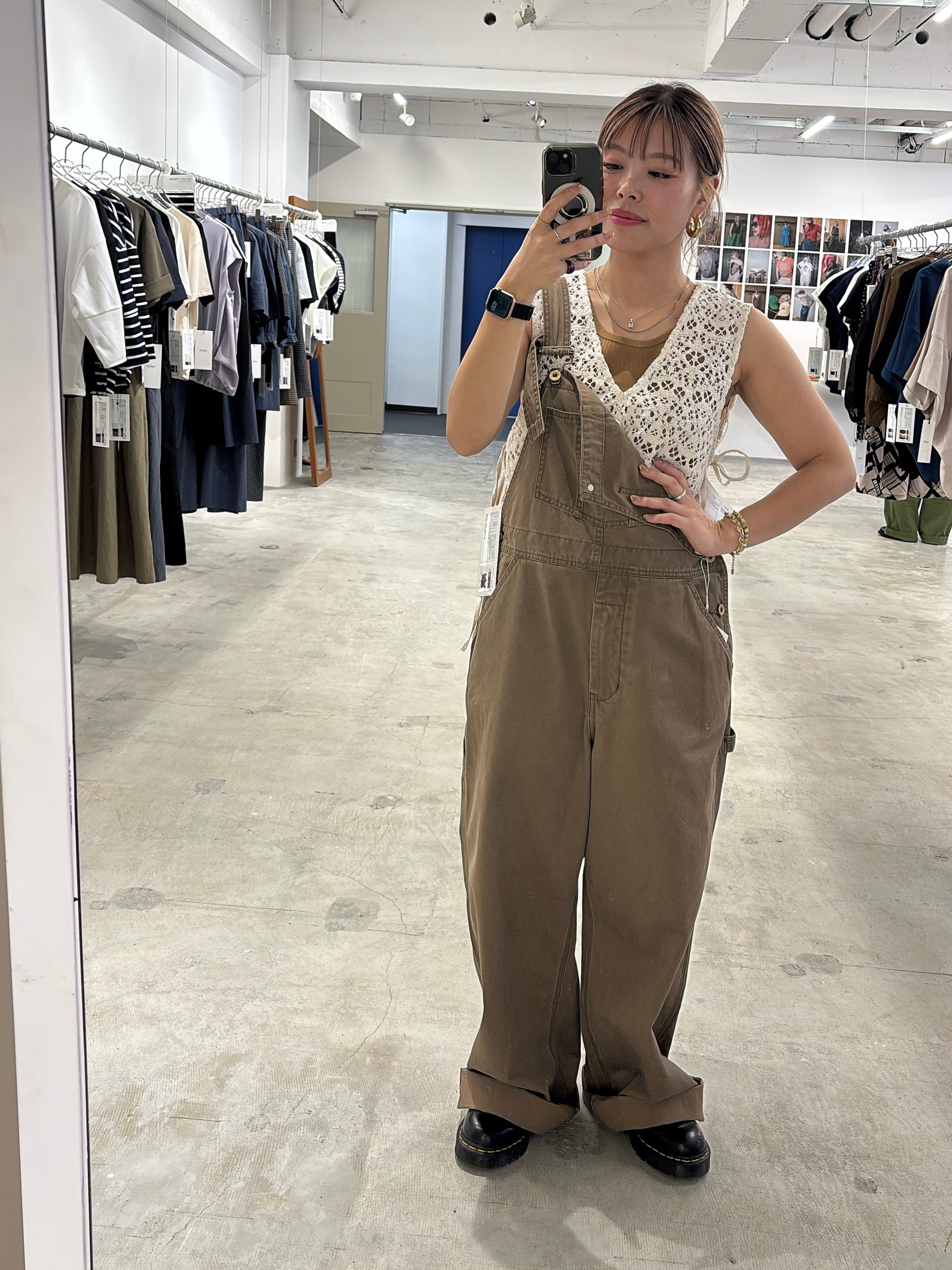 受付終了【予約販売】オーバーオール／8623502／LE MÉLANGE／2026 SS#2