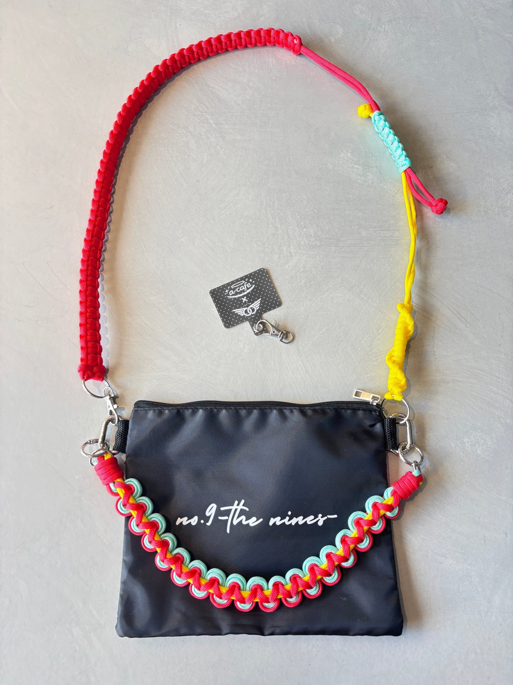 ⭐︎コラボ【予約販売】サコッシュ SET／パラコードショルダー+サコッシュ／受注生産