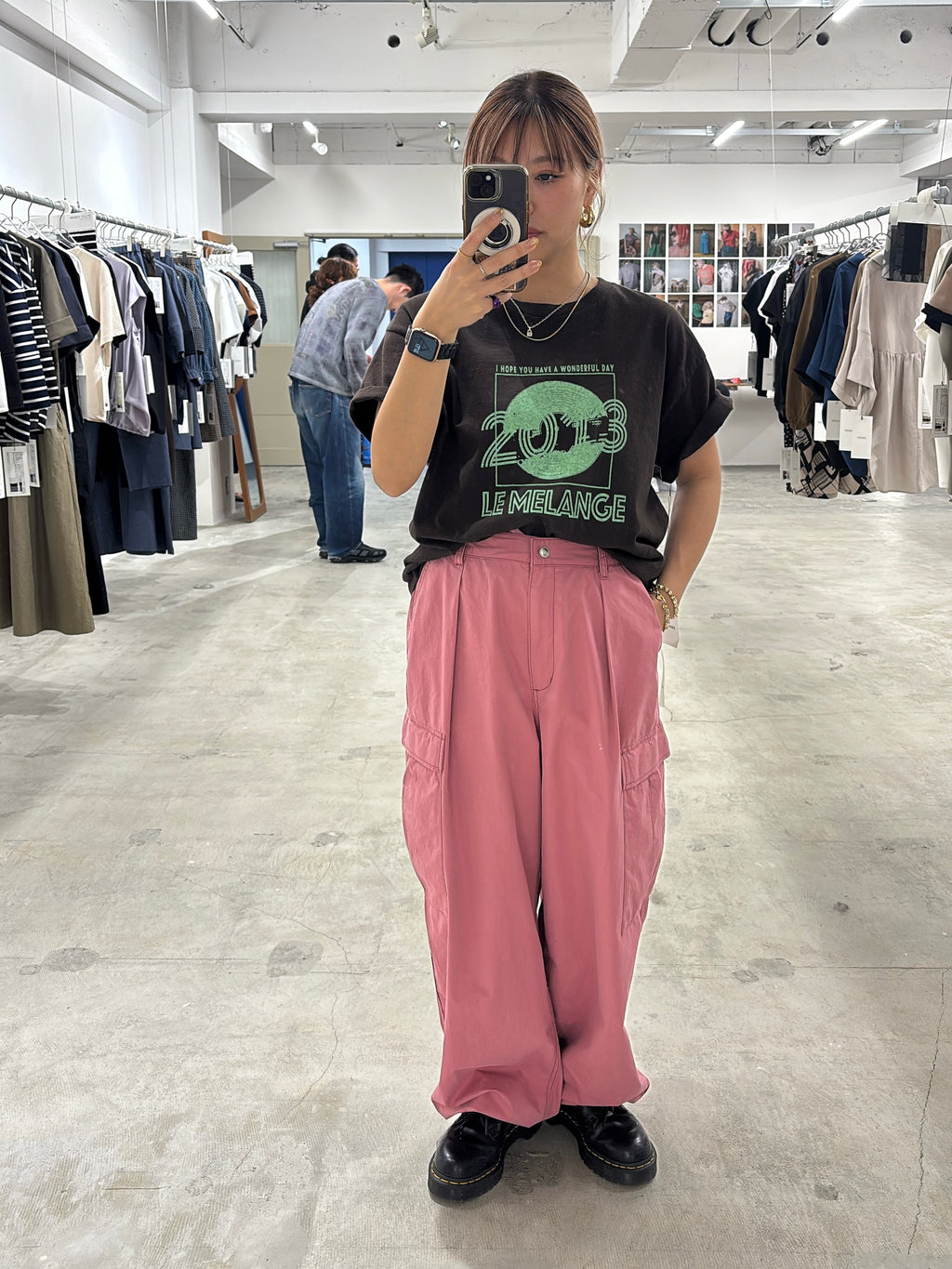 プリントTシャツ／8621008／LE MÉLANGE