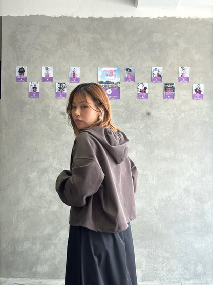 ジップアップパーカー／Anna Kerry