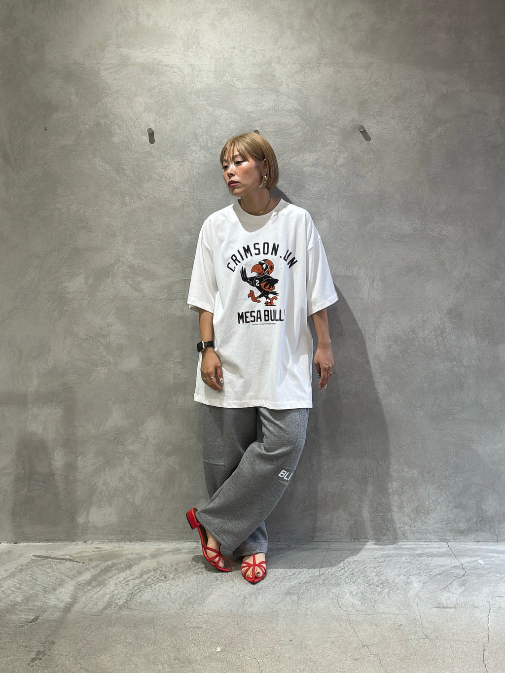 受付終了【予約販売】men'sサイズ／CRIMSON.UN Tシャツ／ING