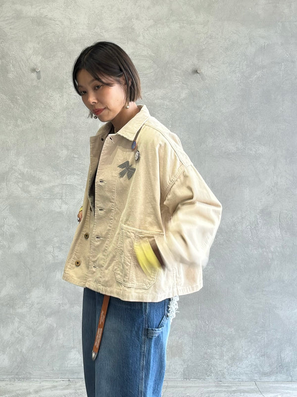 コットンコーデュロイカバーオール／#8643803／LE MÉLANGE／2026 AW #1