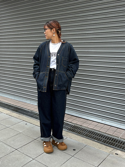 裏キルトダンガリージャケット／ayane