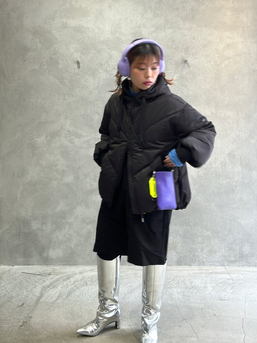 コクーンダウンジャケット／ayane