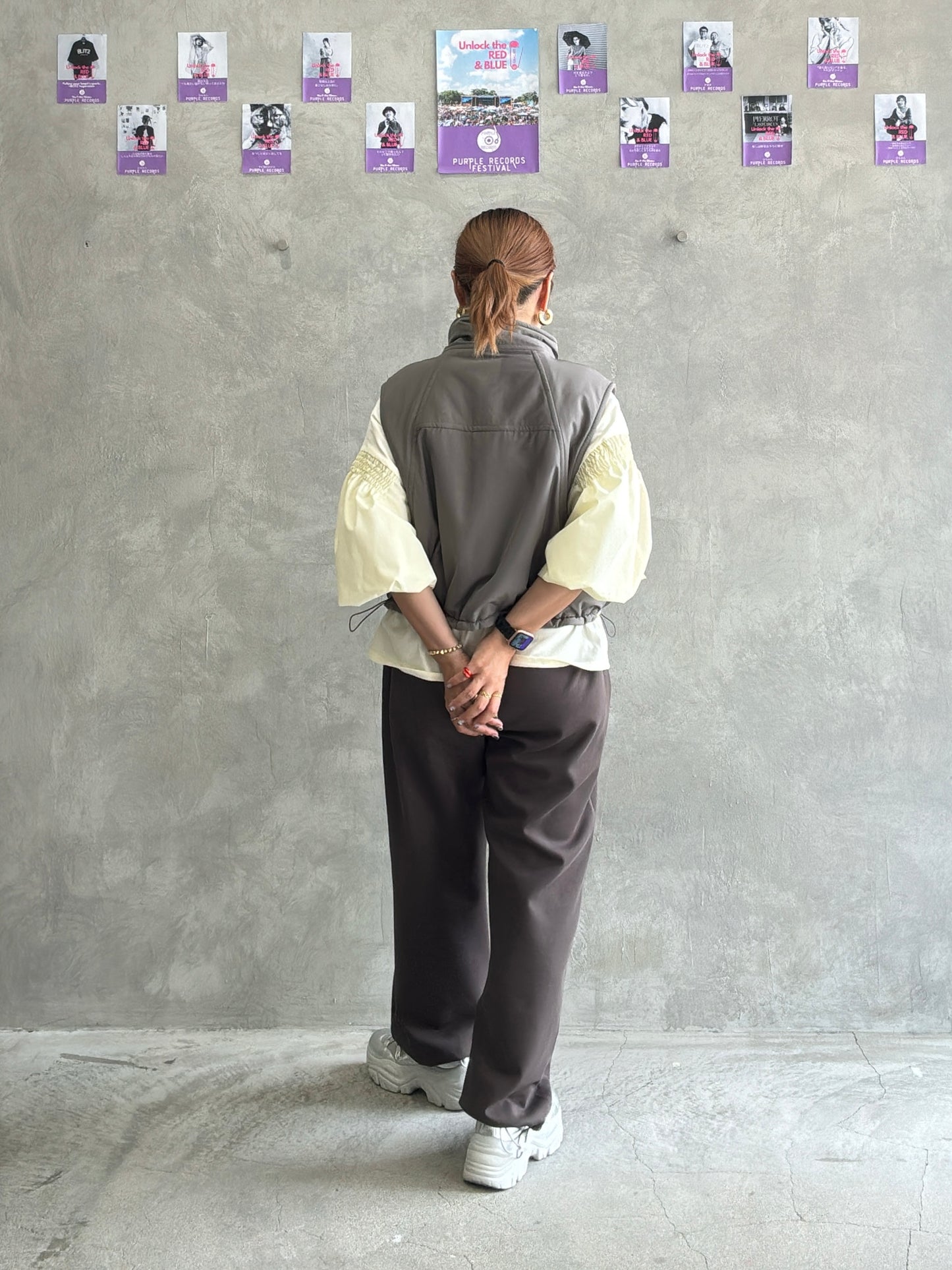 トラックパンツ／Anna Kerry