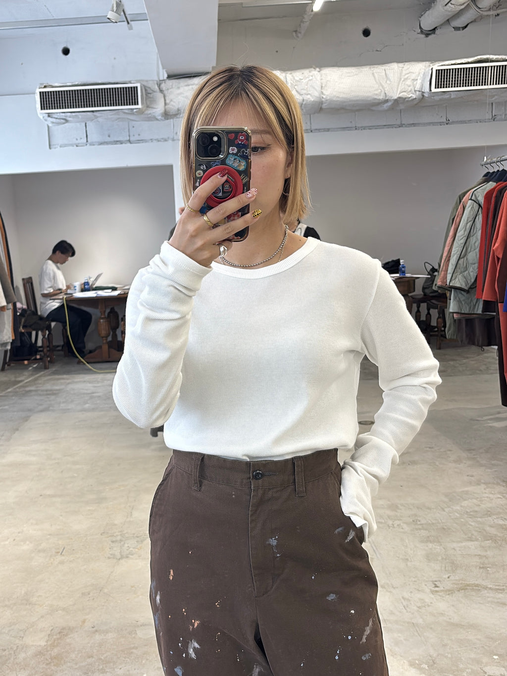 受付終了【予約⚡︎販売】細リブジャージロンT／8651003／LE MÉLANGE／2026 AW #2
