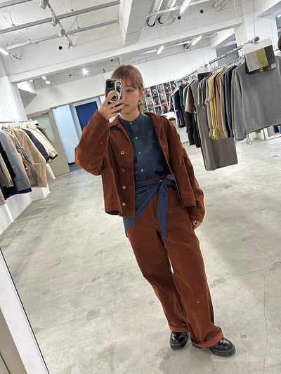 受付終了【予約⚡︎販売】コットンコーデュロイカバーオール／#8643803／LE MÉLANGE／2026 AW #1