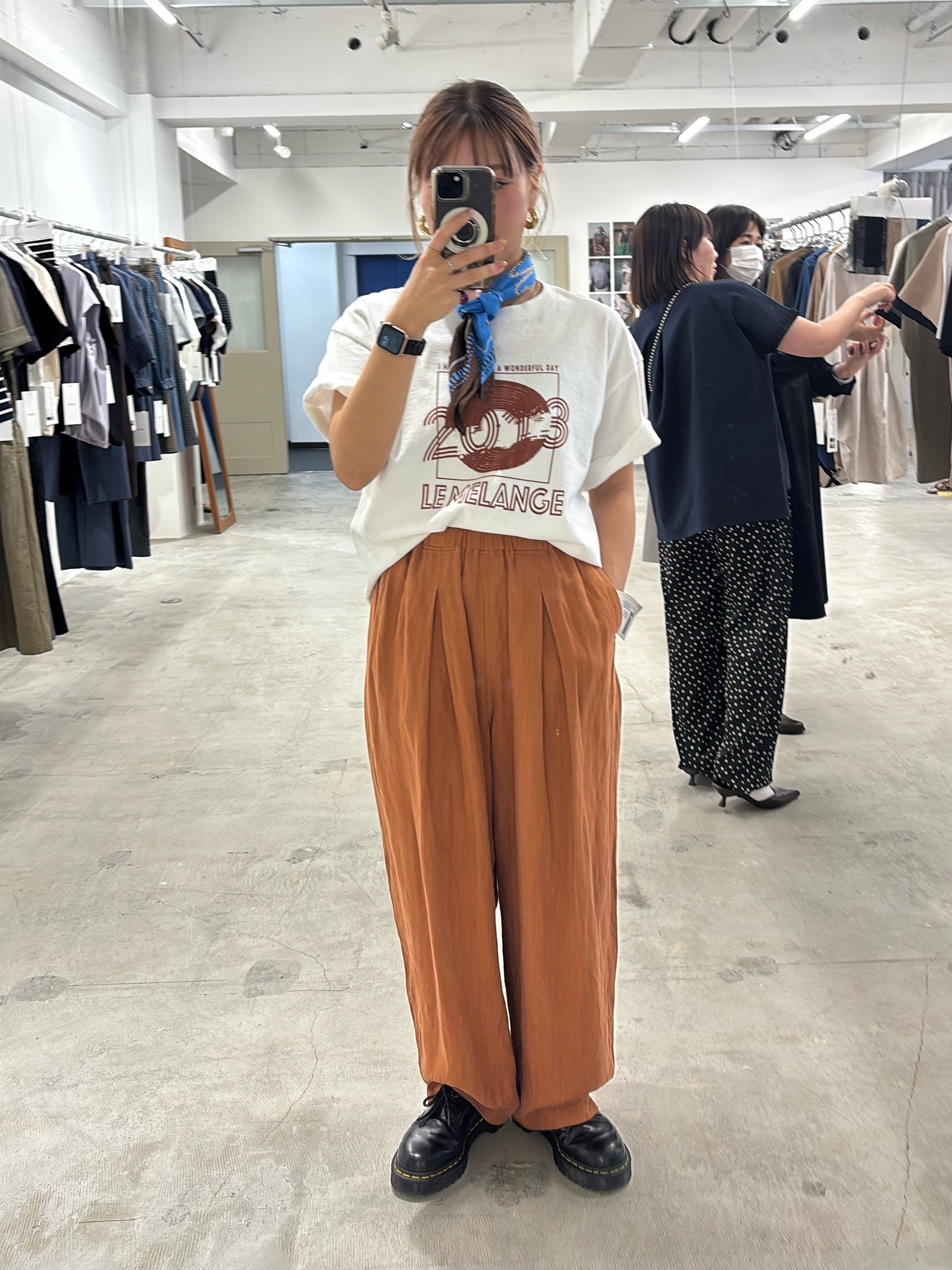 受付終了【予約販売】バレルシルエットパンツ／8623507／LE MÉLANGE／2026 SS#2