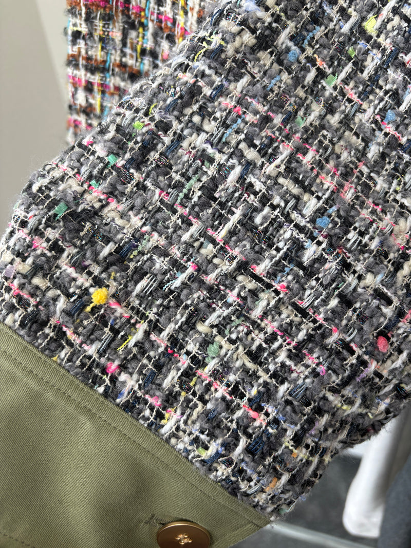 【予約⚡︎販売】ハーフスリーブ MIXツイードJK／604483／CYAN tokyo／2026 AW#1