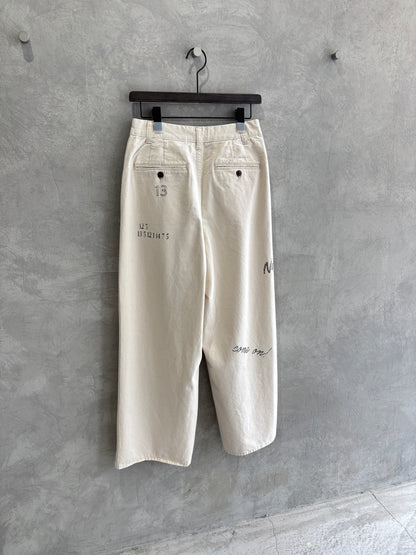 【再入荷】プリントチノパン／LE MÉLANGE