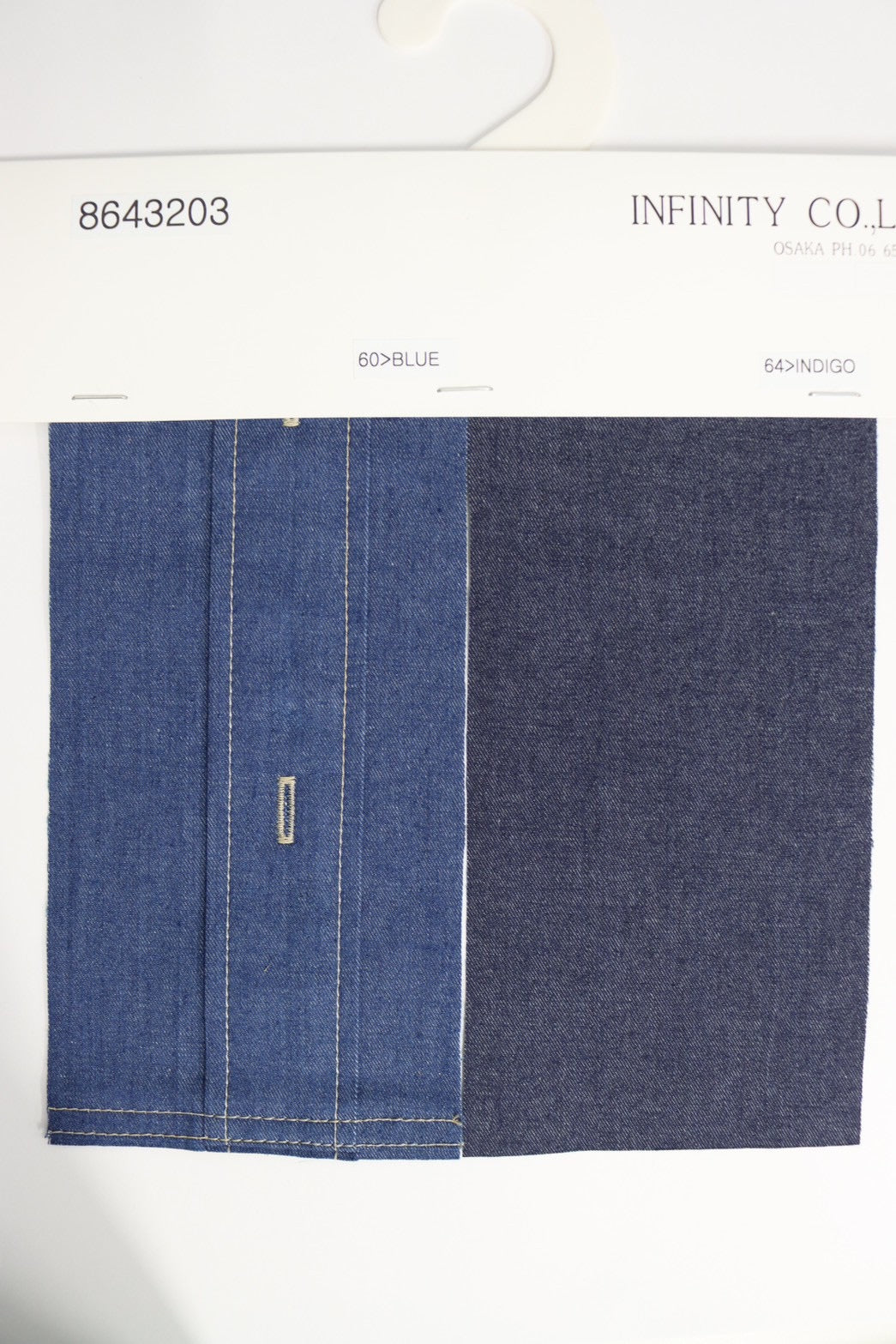 【予約⚡︎販売】スタンドカラーデニムシャツ（スカーフ付き）／#8643203／LE MÉLANGE／2026 AW #1