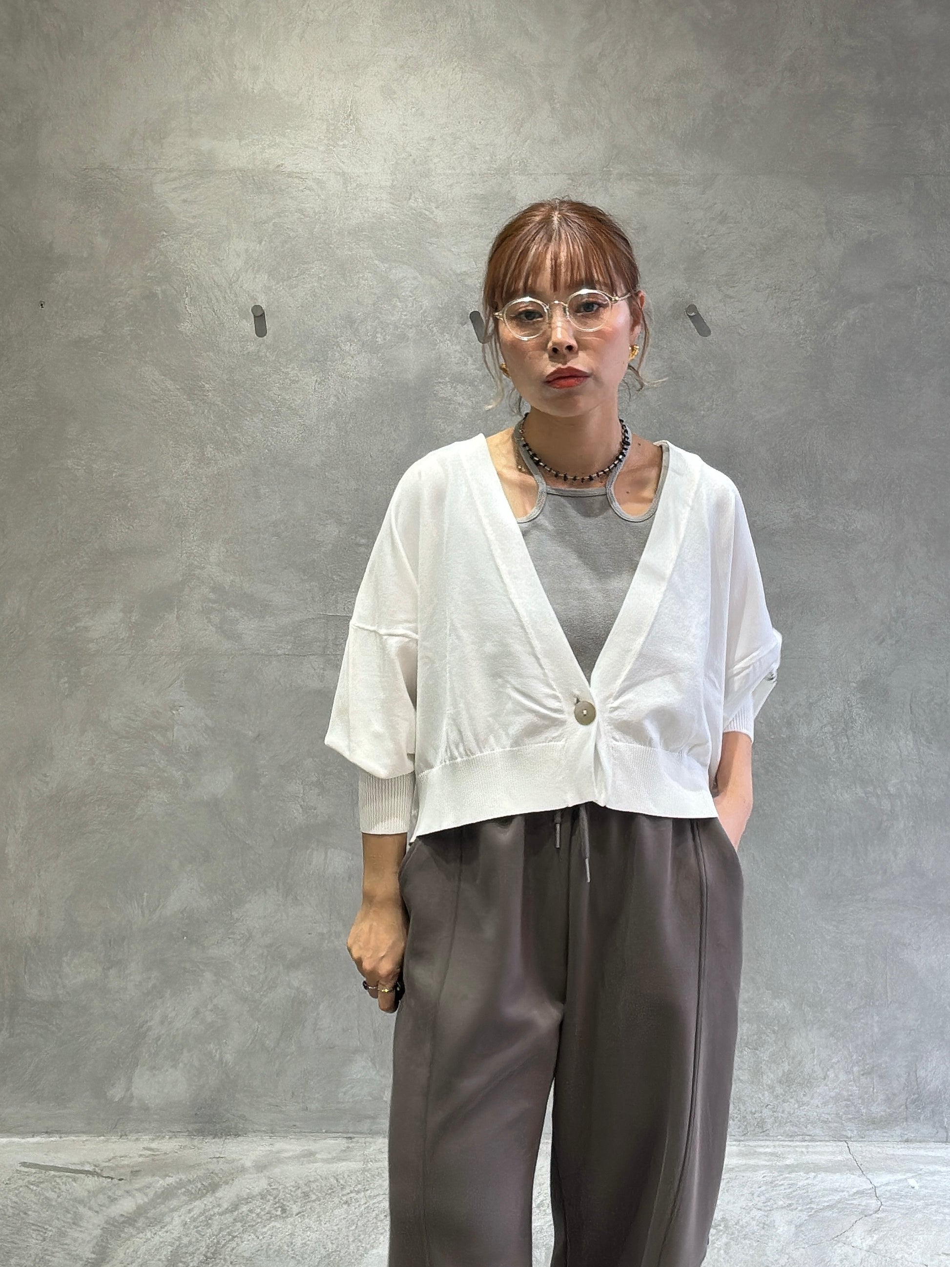 シングルボタン⚡︎カーディガン／No.9-the Nines-