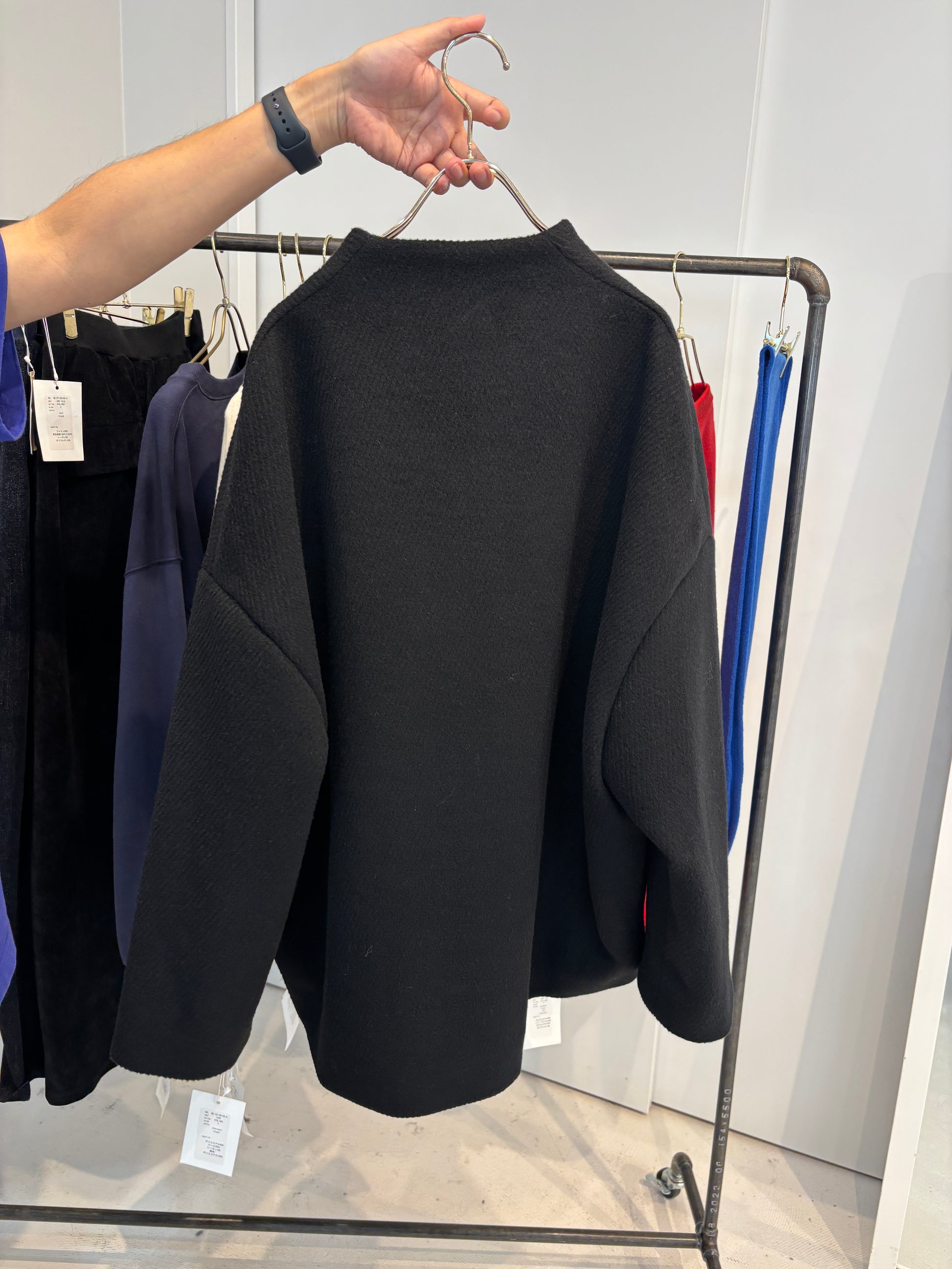 【予約⚡︎販売】シャギージップコート（無地）／MG CO-26130-A／MARGAUX VINTAGE／2026 AW＃2