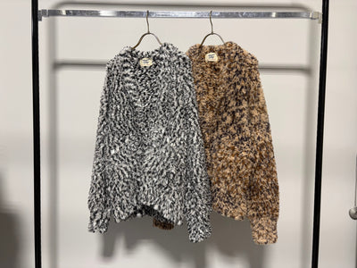 【予約⚡︎販売】フェザーヤーンVカーディガン／MG KN-26127-A／MARGAUX VINTAGE／2026 AW＃2