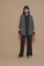 【予約⚡︎販売】リネンライクジャケット／710554／CYAN TOKYO／2027SS #1