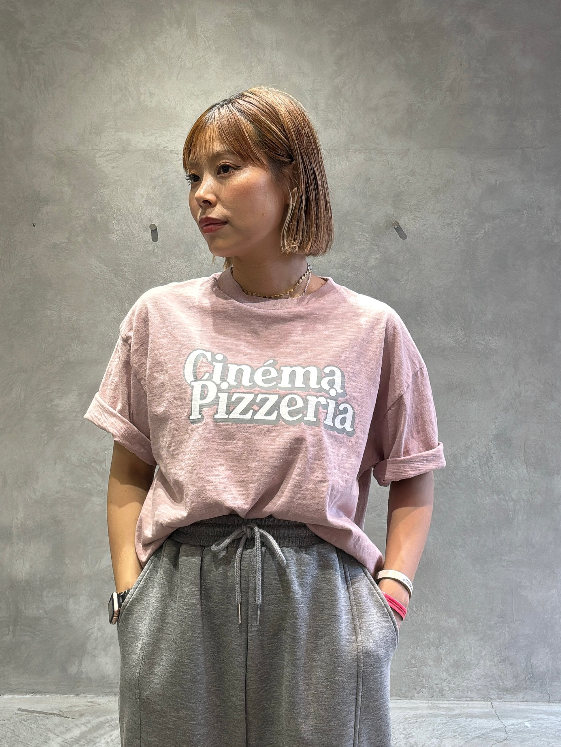 【予約販売】Cinema Pizzeria スラブTシャツ／ING