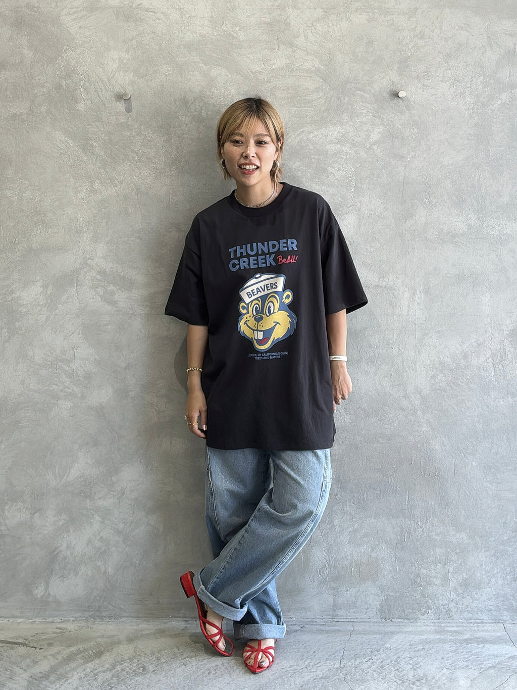 受付終了【予約販売】men'sサイズ／THUNDER CREEK Tシャツ／ING