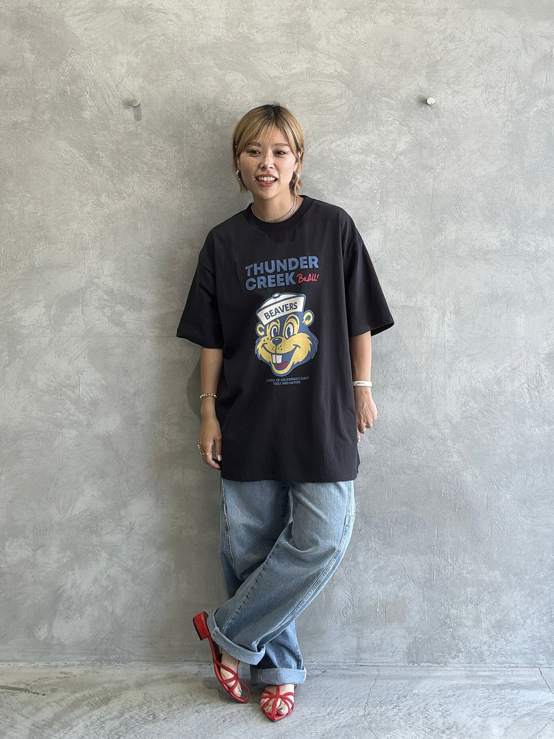 【予約販売】men'sサイズ／THUNDER CREEK Tシャツ／ING
