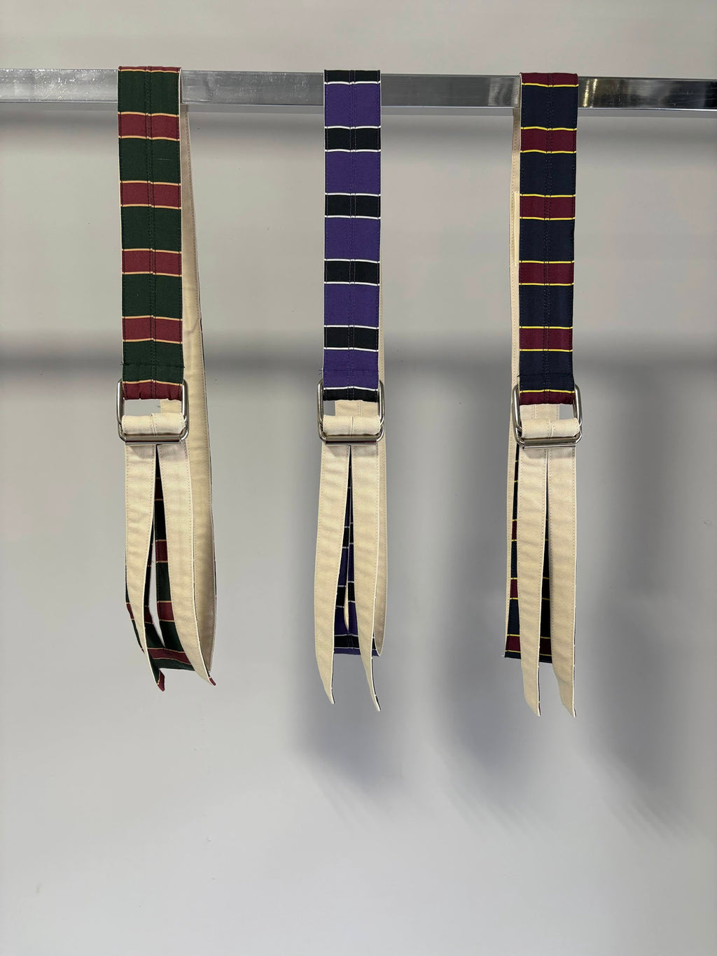 受付終了【予約販売】レジメンタル柄ベルト／AC-26067-S／MARGAUX VINTAGE／2026 SS#2