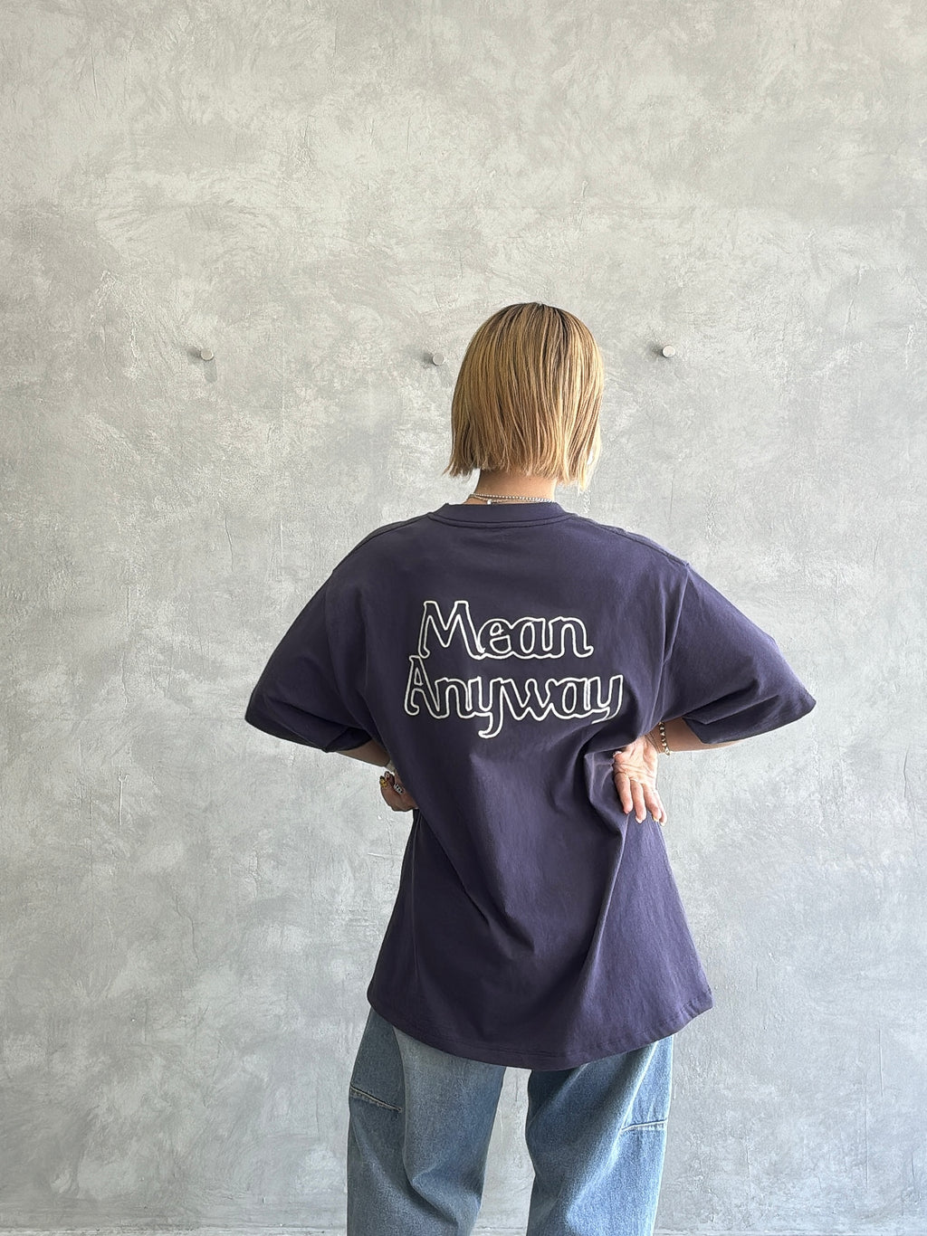 受付終了【予約販売】men'sサイズ／コード刺繍ポケット Tシャツ／ING
